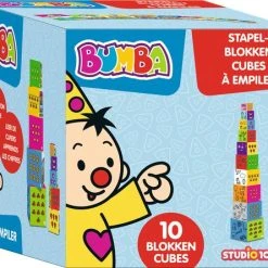 Bumba Stapelblokken - 10 Blokken In Karton - Totale Hoogte 100 Cm -Goedkope Blokken Winkel 550x445