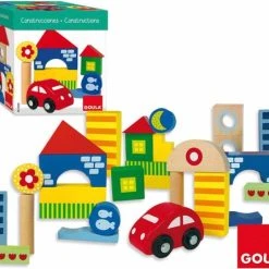Goula Houten Blokken Met Auto - 26 Stuks -Goedkope Blokken Winkel 550x448 1