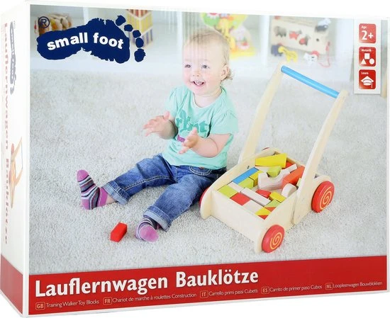 Merkloos Kleurrijke Blokkenkar Hout - 33 Delig - Beukenhout - Speelgoed Vanaf 1 Jaar 6 Merkloos Kleurrijke Blokkenkar Hout - 33 Delig - Beukenhout - Speelgoed Vanaf 1 Jaar - Afbeelding 4