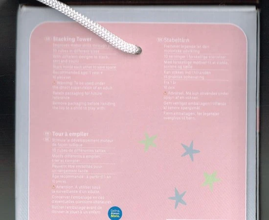 Playtive Stapeltoren / Stacking Tower Met Letters En Stippen / 10 Stuks / FSC Mix / In Elkaar Te Stapelen / Verschillende Afmetingen Vanaf 1 Jaar Onder Toezicht / Om Uw Kind Stil Te Houden Maar Leerrijk / Karton 6 Playtive Stapeltoren / Stacking Tower Met Letters En Stippen / 10 Stuks / FSC Mix / In Elkaar Te Stapelen / Verschillende Afmetingen Vanaf 1 Jaar Onder Toezicht / Om Uw Kind Stil Te Houden Maar Leerrijk / Karton - Afbeelding 4