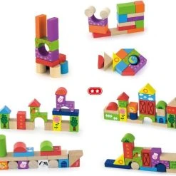 Vigatoys Viga Toys - Blokkenton Boerderij 50st. 16 Vigatoys Viga Toys - Blokkenton Boerderij 50st. -Goedkope Blokken Winkel 550x453 2