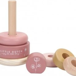 Little Dutch Houten Tuimelstapelaar Flower -Goedkope Blokken Winkel 550x456