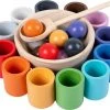 KLUZOO Balls And Cups Houten Sorteerspel - KLEUREN En VORMEN - Motoriek Montessori Speelgoed - Educatief Speelgoed Voor Jongens En Meisjes -Goedkope Blokken Winkel 550x457