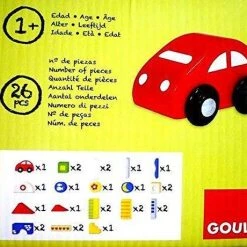 Goula Houten Blokken Met Auto - 26 Stuks -Goedkope Blokken Winkel 550x460 2