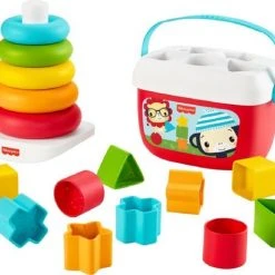 Fisher-Price Baby's Eerste Blokken En Kleurenringpiramide -Goedkope Blokken Winkel 550x462 6