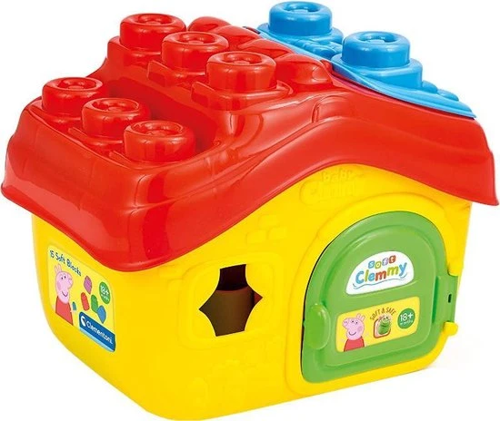 Clementoni Clemmy - Emmertje Huisje Peppa Pig, Blokken, 18 Maanden - 17657 3 Clementoni Clemmy - Emmertje Huisje Peppa Pig, Blokken, 18 Maanden - 17657