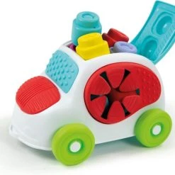 Clementoni Clemmy - Vormendoos Auto Sensory Car, Blokken, 6-36 Maanden - 17315