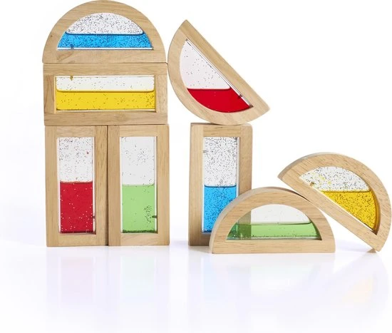 Merkloos Regenboog Blokken Water 3 Merkloos Regenboog Blokken Water