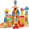 Howa Houten Blokken Speelgoed 100 Stuks 6005 -Goedkope Blokken Winkel 550x469 3