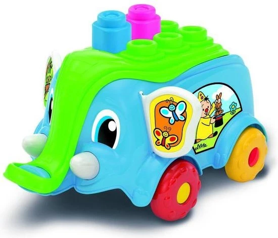 Clementoni - Bumba Elephant - Zachte Blokken 6 Clementoni - Bumba Elephant - Zachte Blokken - Afbeelding 4