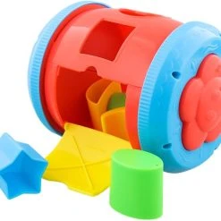 Rocks Toys Kinderspeelgoed - Sorteervat Met Vormen - Vanaf 1 Jaar - Multicolor -Goedkope Blokken Winkel 550x471 6