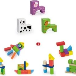 Vigatoys Viga Toys - Blokkenton Boerderij 50st. 19 Vigatoys Viga Toys - Blokkenton Boerderij 50st. -Goedkope Blokken Winkel 550x472 1