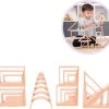 TickiT Rainbow Architect Set | Houten Vormen Set Groot Naturel | 28 Stuks -Goedkope Blokken Winkel 550x473 5