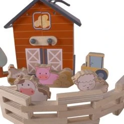 Tryco Inklapbare Houten Boerderij TR-353004 -Goedkope Blokken Winkel 550x478 3