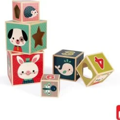 Janod Stapeltoren Blokken 17 Janod Stapeltoren Blokken -Goedkope Blokken Winkel 550x481