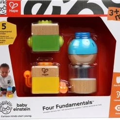 Hape Bouwstenen Four Fundamentals Hout -Goedkope Blokken Winkel 550x494 2