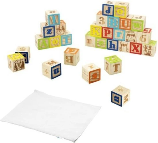 Imaginarium Cuboland - Houten Blokken Voor Baby - 30 Stuks 3 Imaginarium Cuboland - Houten Blokken Voor Baby - 30 Stuks