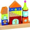 Playwood / Roel Houten Stapel Toren Robot Educatief Spel Met Blokken
