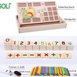 Soli Educatief Houten Reken Puzzel -Goedkope Blokken Winkel 550x502 7