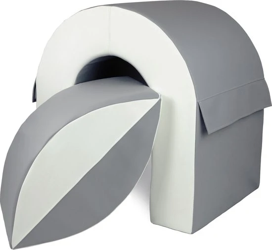 Viking Choice Schuimblokken Speelgoed - Met Brug - 65 Cm Hoog - Grijs 3 Viking Choice Schuimblokken Speelgoed - Met Brug - 65 Cm Hoog - Grijs