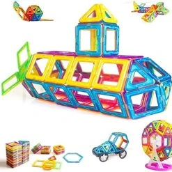 Fyse Magnetische Bouwstenen 95Pcs Magnetische Bouwblokken Magneet Speelgoed Magnetisch Speelgoed Constructie Magneten Blokken Bouwen Bouwset Blocks Cadeau Voor Kinderen