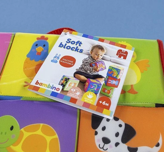 Jumbo Bambino Zachte Blokken 14 Jumbo Bambino Zachte Blokken - Afbeelding 12