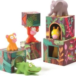 Djeco Blokkentoren Maxi Topanijungle -Goedkope Blokken Winkel 550x511 5