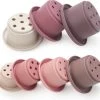 Loreno Styling Stapeltoren | Stapelbekers | Montessori | Siliconen | Educatief Speelgoed | Baby| Dreumes | Peuter | Bpa Vrij | Mauve -Goedkope Blokken Winkel 550x514 2