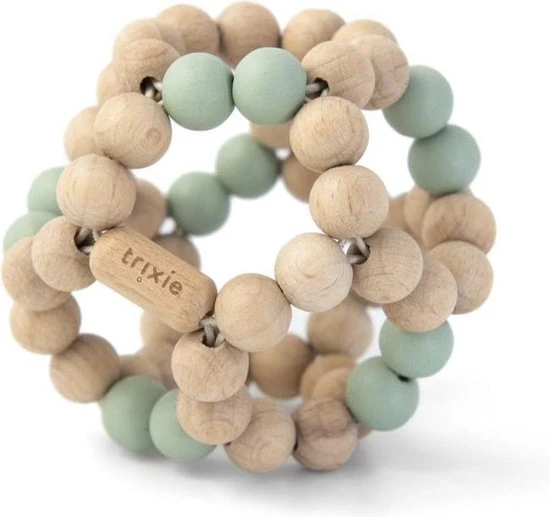 Trixie Houten Kralenbal - Mint 7 Trixie Houten Kralenbal - Mint - Afbeelding 5