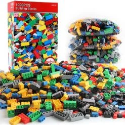 Prijshunters Bouwstenen 1000 Stuks - 1000 Losse Bouwstenen Stuks - 1000 Bouwstenen Stukjes - Bouwstenen - Te Combineren Met Lego