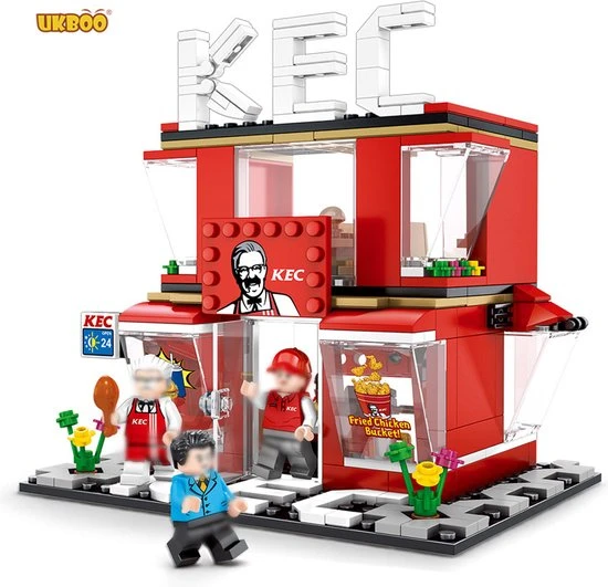 BeBo Blocks 'lego' KFC Restaurant 3 BeBo Blocks 'lego' KFC Restaurant