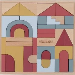 Little Dutch Houten Blokkendoos 47-delig Pure And Nature -Goedkope Blokken Winkel 550x532 2