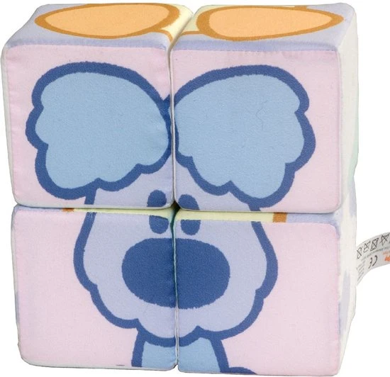 Merkloos Woezel En Pip - Stoffen Blokken Puzzel - Baby Puzzel - Kraamcadeautje - Zachte Blokken 7 Merkloos Woezel En Pip - Stoffen Blokken Puzzel - Baby Puzzel - Kraamcadeautje - Zachte Blokken - Afbeelding 5
