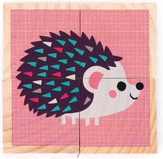 Janod Blokpuzzel Babydieren 10 Janod Blokpuzzel Babydieren - Afbeelding 8