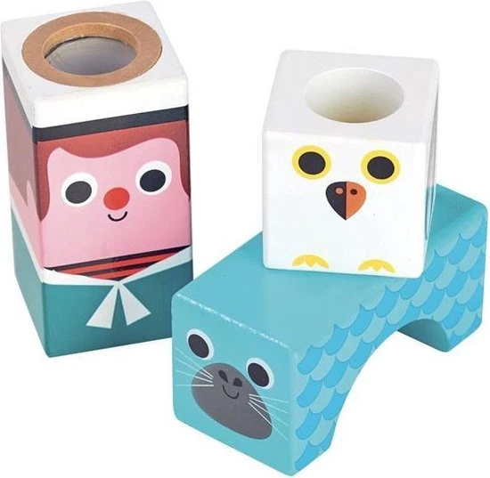 Vilac Houten Muziekblokken Aan De Zee - Handgemaakt 4 Vilac Houten Muziekblokken Aan De Zee - Handgemaakt - Afbeelding 2