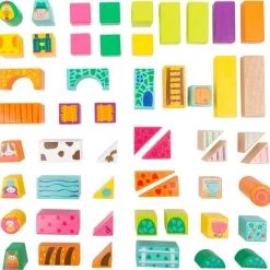 Small Foot Company Houten Blokken - Small Foot Houten Bouwblokken Boerderij 80 Stuks -Goedkope Blokken Winkel 550x538 10