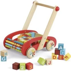 Janod Tatoo ABC Buggy - 30 Blokken -Goedkope Blokken Winkel 550x538 18