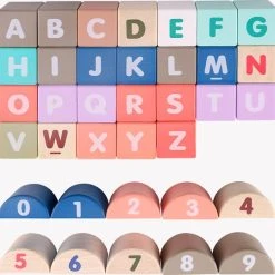 Magic Color Houten Blokkenset - Vormenset Met Auto's - 115 Blokken - Milieuvriendelijke Waterverf - Educatief Houten Speelgoed -Goedkope Blokken Winkel 550x538 5