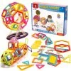 IKONKA Magnetic Toys Magnetische Bouwblokken - Magnetisch Speelgoed - 71 Onderdelen - Vanaf 3 Jaar -Goedkope Blokken Winkel 550x539 7