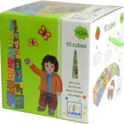 Djeco - 10 Blokken Om Te Stapelen - Mijn Vrienden 13 Djeco - 10 Blokken Om Te Stapelen - Mijn Vrienden -Goedkope Blokken Winkel 550x540 11