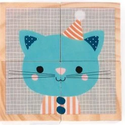 Janod Blokken - Bosdieren -Goedkope Blokken Winkel 550x540 12