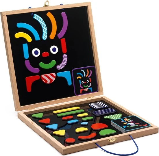 Djeco Magneetkoffer Tangram Geobonhomme 8 Djeco Magneetkoffer Tangram Geobonhomme - Afbeelding 6