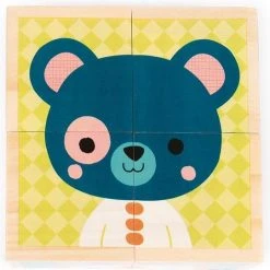 Janod Blokken - Bosdieren -Goedkope Blokken Winkel 550x541 11