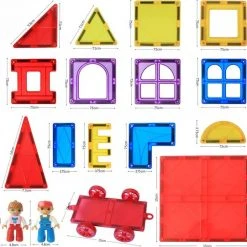 Polaza® Magnetische Speelgoed - Magnetische Bouwblokken - Magnetisch Speelgoed Bouwblokken 17 Polaza® Magnetische Speelgoed - Magnetische Bouwblokken - Magnetisch Speelgoed Bouwblokken -Goedkope Blokken Winkel 550x541 12