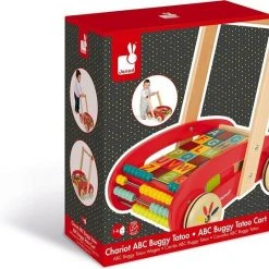 Janod Tatoo ABC Buggy - 30 Blokken -Goedkope Blokken Winkel 550x541 14