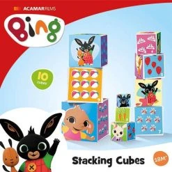 Bambolino Toys - Bing Stapelkubus Met 10 Blokken - Educatief Speelgoed - Stapelbaar En Nestelbaar -Goedkope Blokken Winkel 550x544