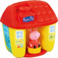 Clementoni Clemmy - Peppa Pig Emmer, Blokkenhuis 8 Delig, 6-36 Maanden - 17346 -Goedkope Blokken Winkel 550x544 6