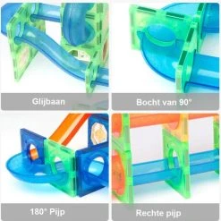 Fyse Magnetisch Speelgoed - Voordeelset 171 Stuks - Magnetische Bouwstenen - Veilig Voor Kinderen - Magna Tiles - Magnetisch Speelgoed - Stimuleer Creativiteit - Bouwset Met Magnetische Blokken -Goedkope Blokken Winkel 550x545 1