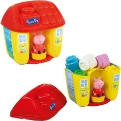 Clementoni Clemmy - Peppa Pig Emmer, Blokkenhuis 8 Delig, 6-36 Maanden - 17346 -Goedkope Blokken Winkel 550x547 5