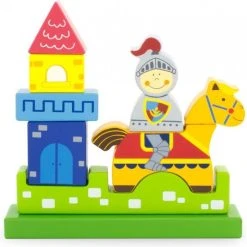 Ulysse 3D Puzzel - Magnetische Blokken - Ridder - Vanaf 1 Jaar